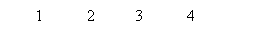Text Box: 1 2 3 4